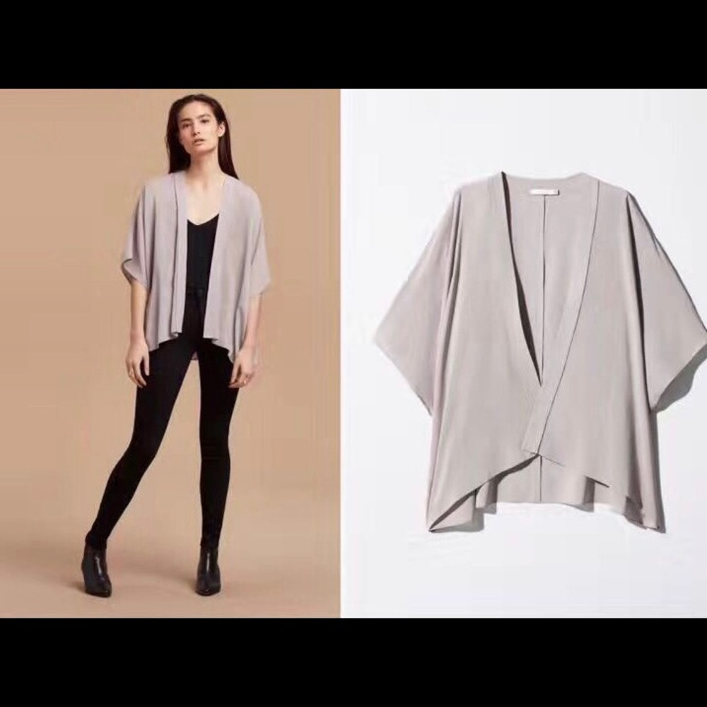 Aritzia Talula fawkner kimono blouse Grey SizeS/M
